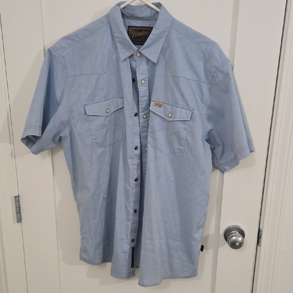 🤠 Howler Bros Shirt! Excellent Used Condition! Size Large